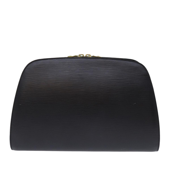 LOUIS VUITTON Epi Dauphine GM Cosmetic Pouch Black M48432 LV Auth bs14224 - Picture 2 of 16